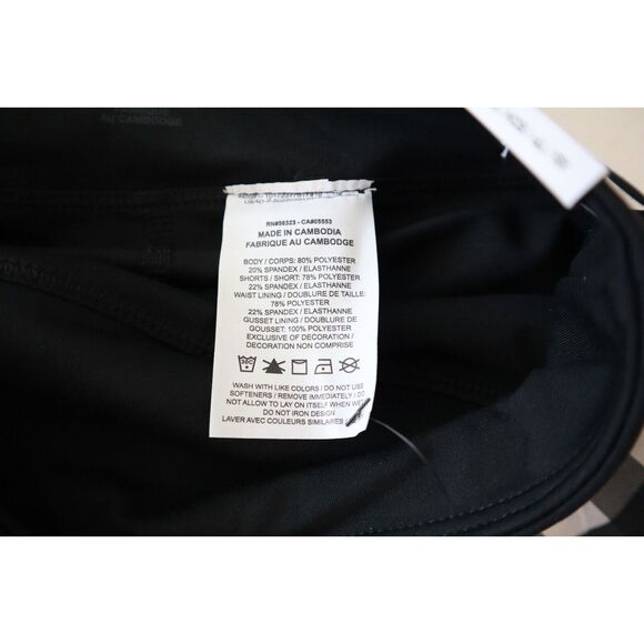 Nike DX1142-010 Women's Sz XS Black Dri-Fit Standard Fit Printed Skort - Picture 4 of 10